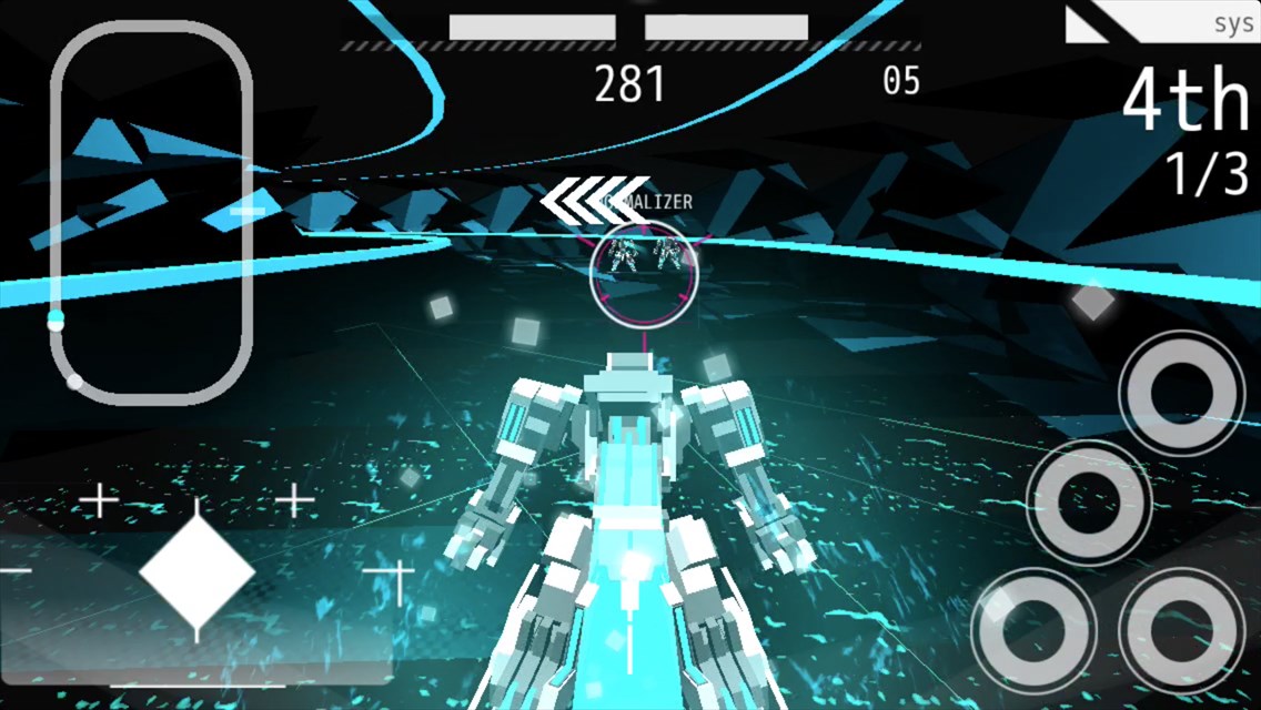 androidアプリ ブレイクアーツ：サイバーバトルレーシング攻略スクリーンショット3