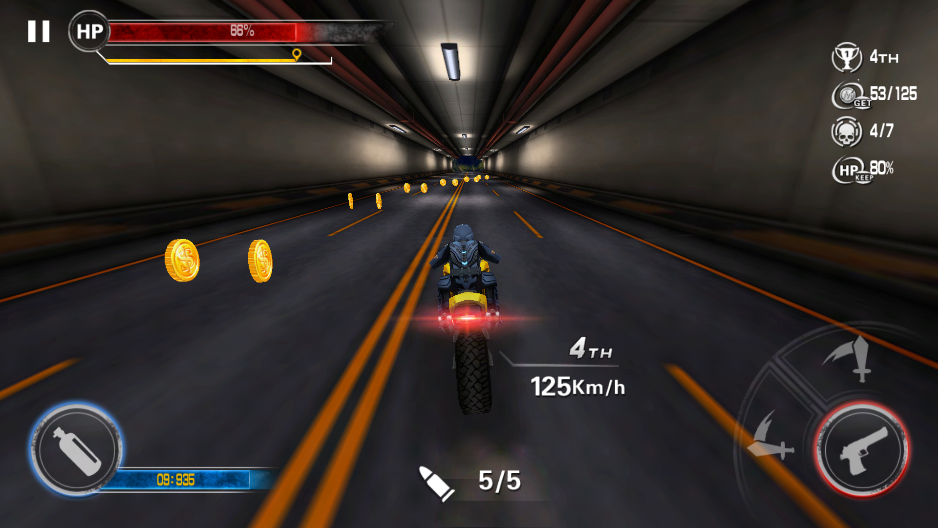 androidアプリ Death Moto 3攻略スクリーンショット2