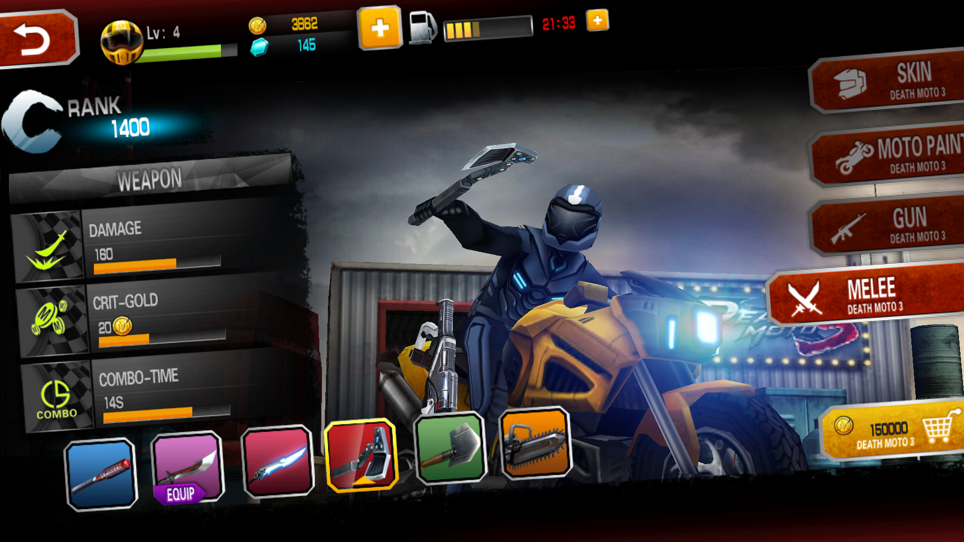 androidアプリ Death Moto 3攻略スクリーンショット7