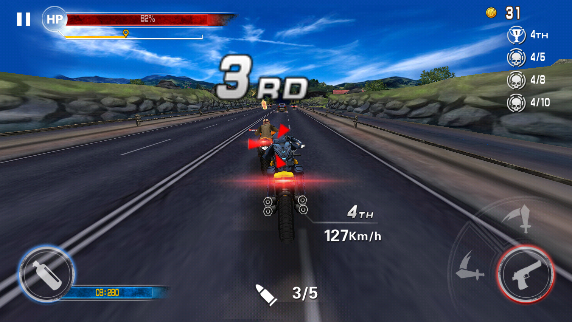 Death Moto 3 androidアプリスクリーンショット3