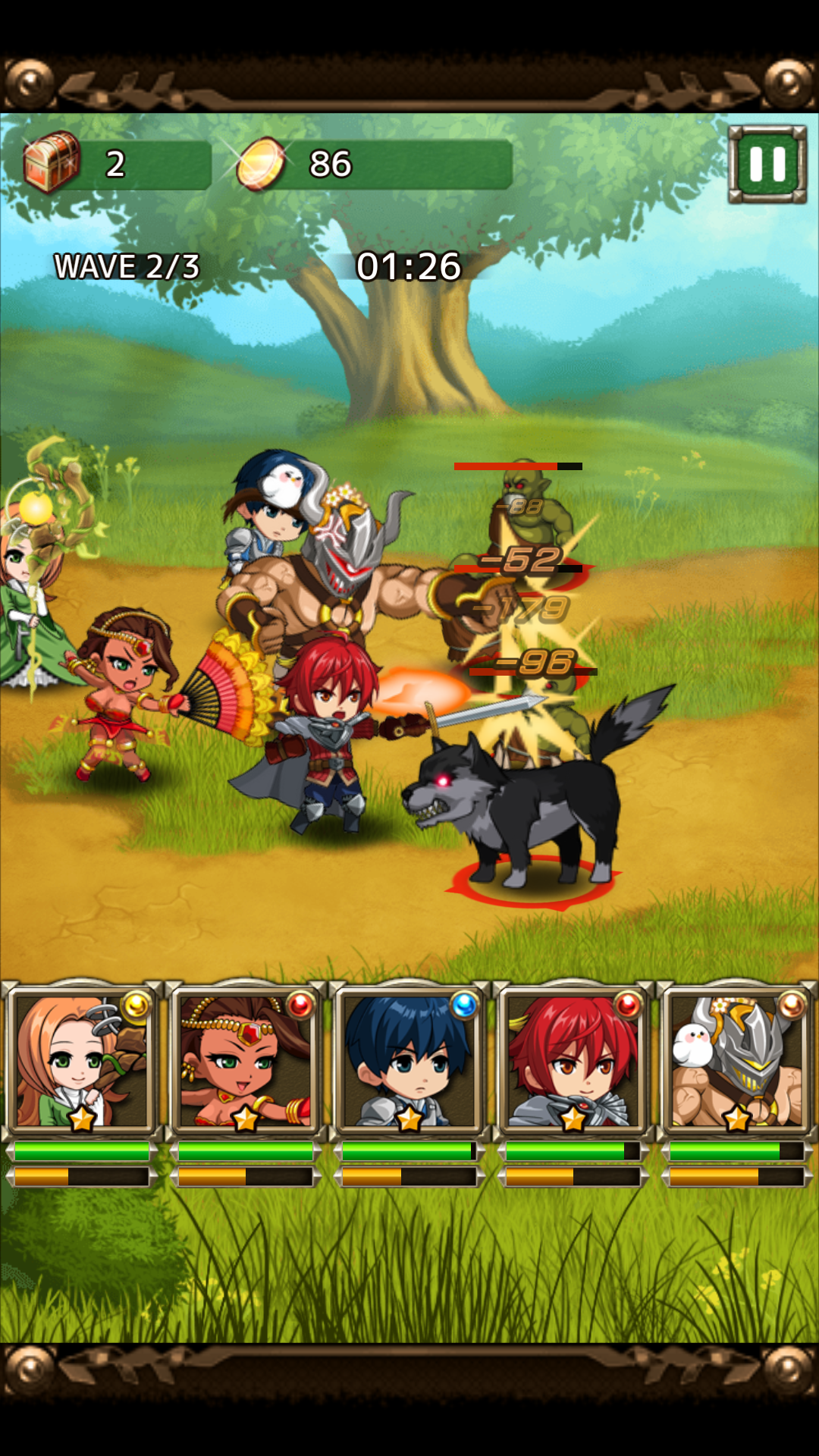 androidアプリ ９９ドラゴンズ攻略スクリーンショット5