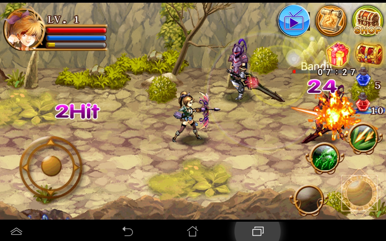 androidアプリ Dragon Drak Blazer攻略スクリーンショット3