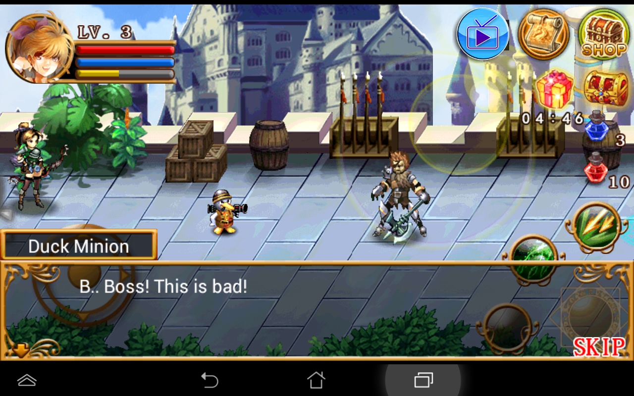 androidアプリ Dragon Drak Blazer攻略スクリーンショット4