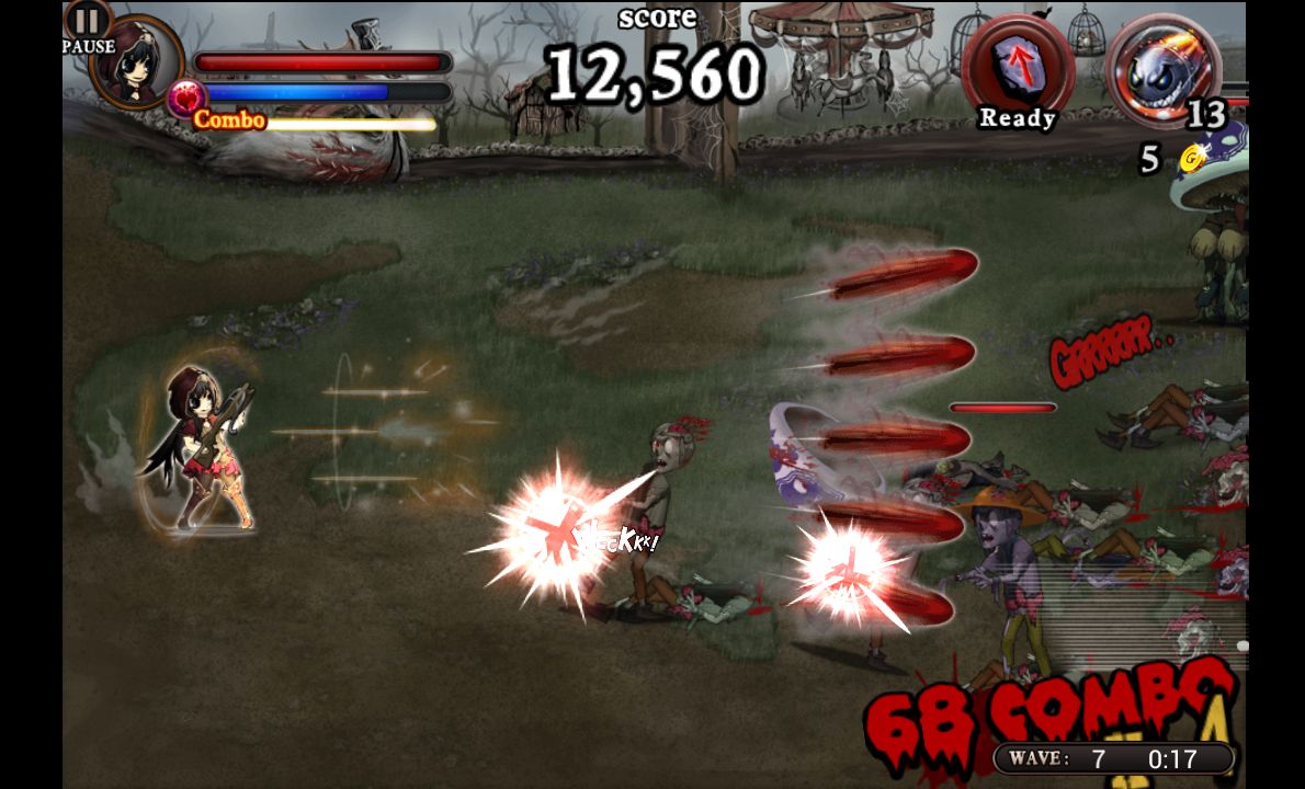 androidアプリ アリス・イン・ゾンビランド攻略スクリーンショット3