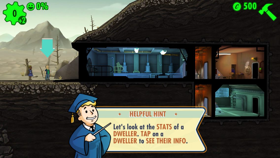 androidアプリ Fallout Shelter攻略スクリーンショット3