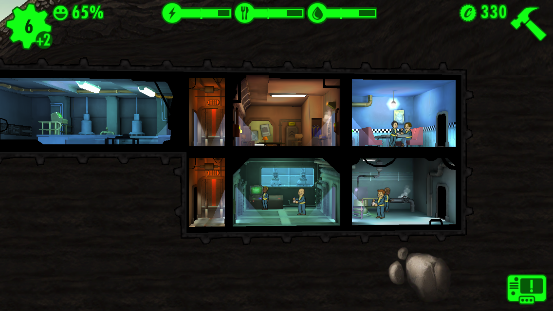 androidアプリ Fallout Shelter攻略スクリーンショット4