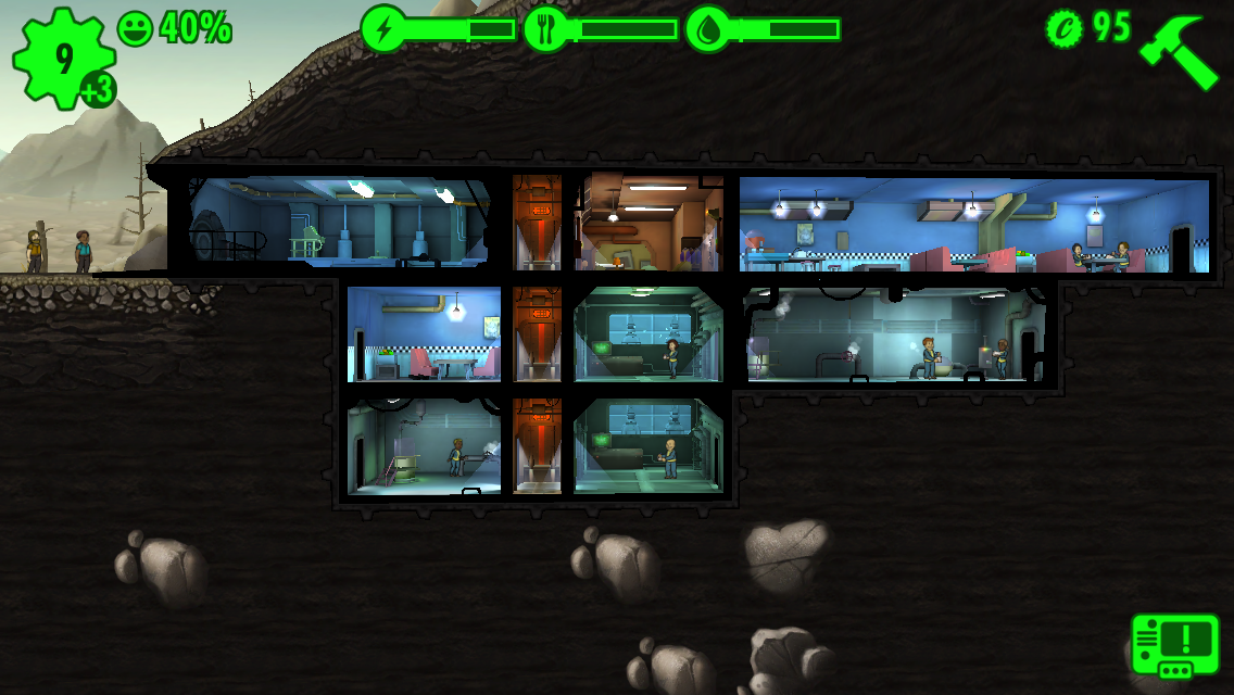 Fallout Shelter androidアプリスクリーンショット1
