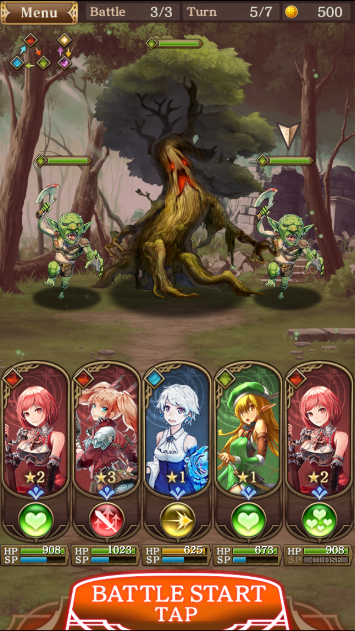 グランスフィア　宿命の王女と竜の騎士 androidアプリスクリーンショット3