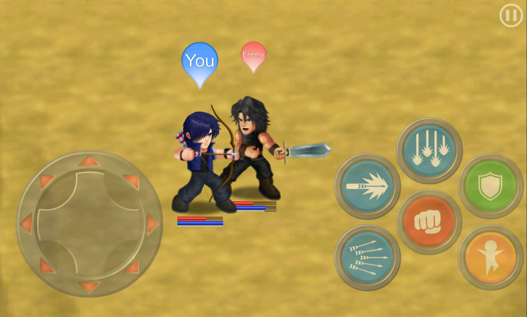 androidアプリ Hero Fighter X攻略スクリーンショット2