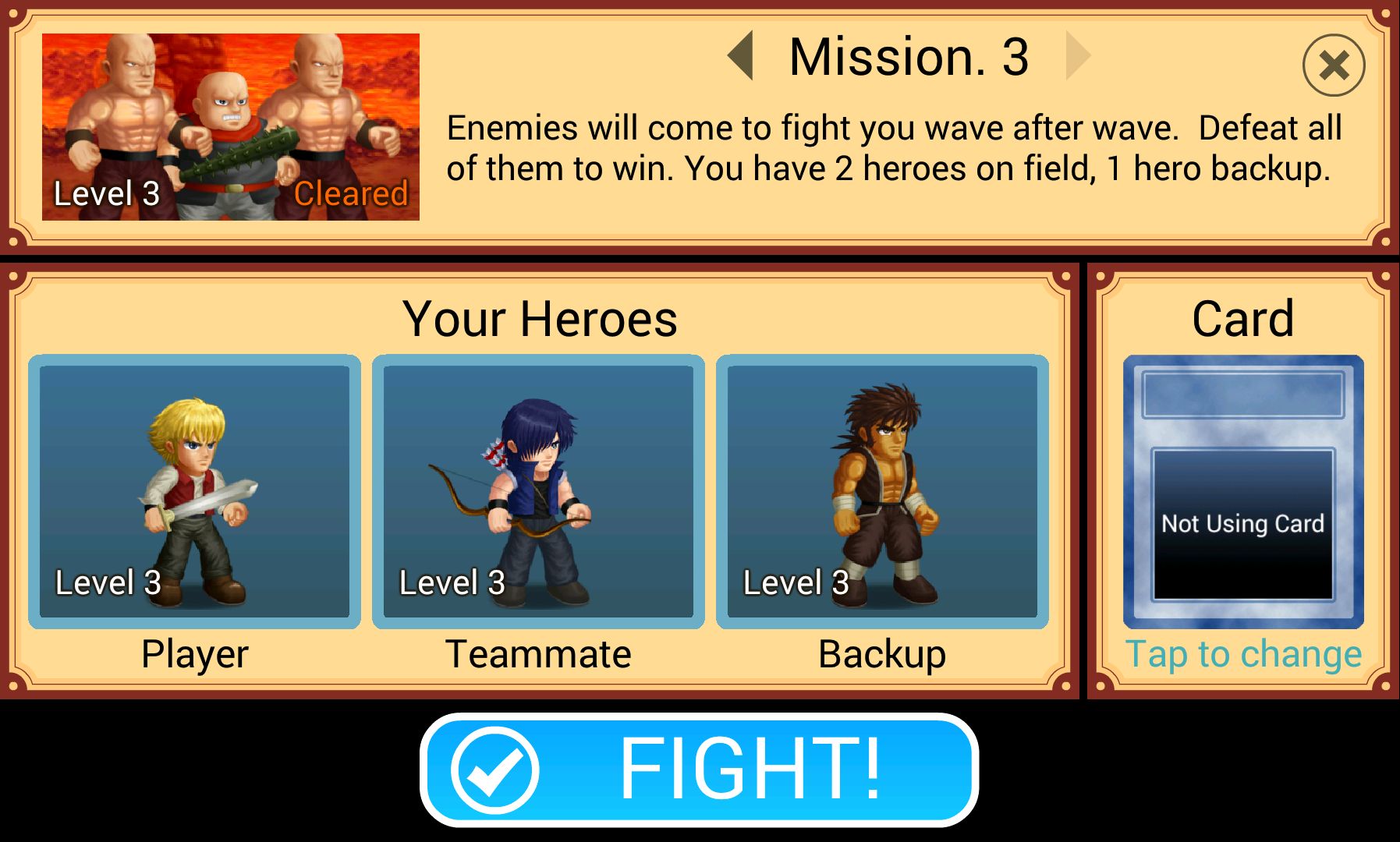 Hero Fighter X androidアプリスクリーンショット3