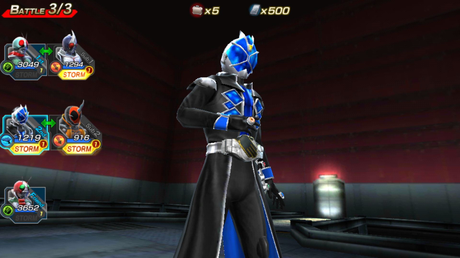 androidアプリ 仮面ライダー トランセンドヒーローズ攻略スクリーンショット3