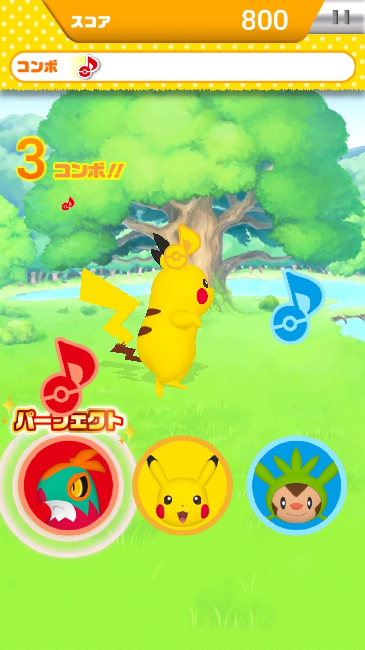 androidアプリ おどる？ポケモンおんがくたい攻略スクリーンショット3
