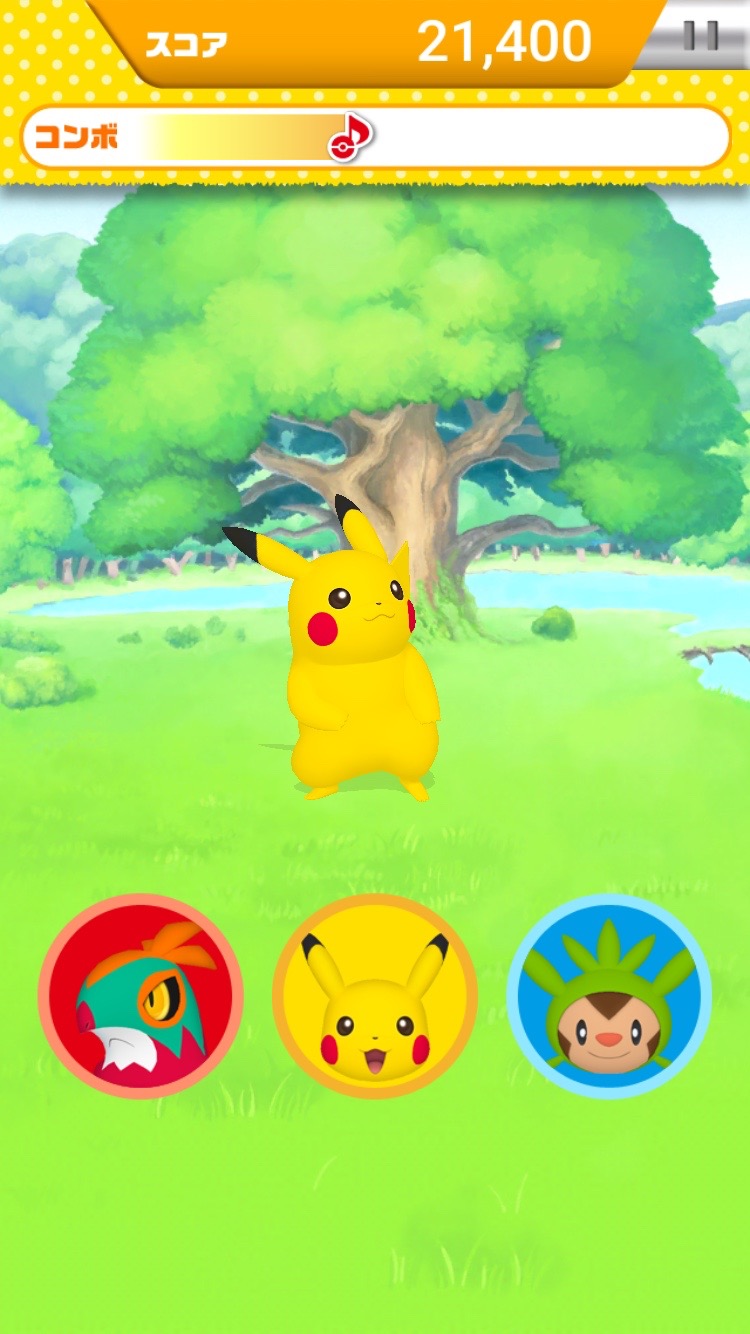 androidアプリ おどる？ポケモンおんがくたい攻略スクリーンショット6