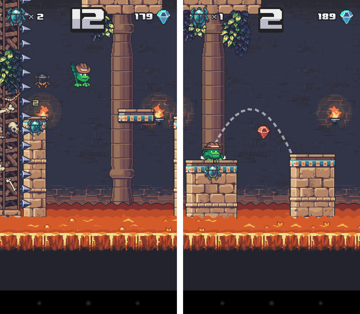 Temple Toad androidアプリスクリーンショット1