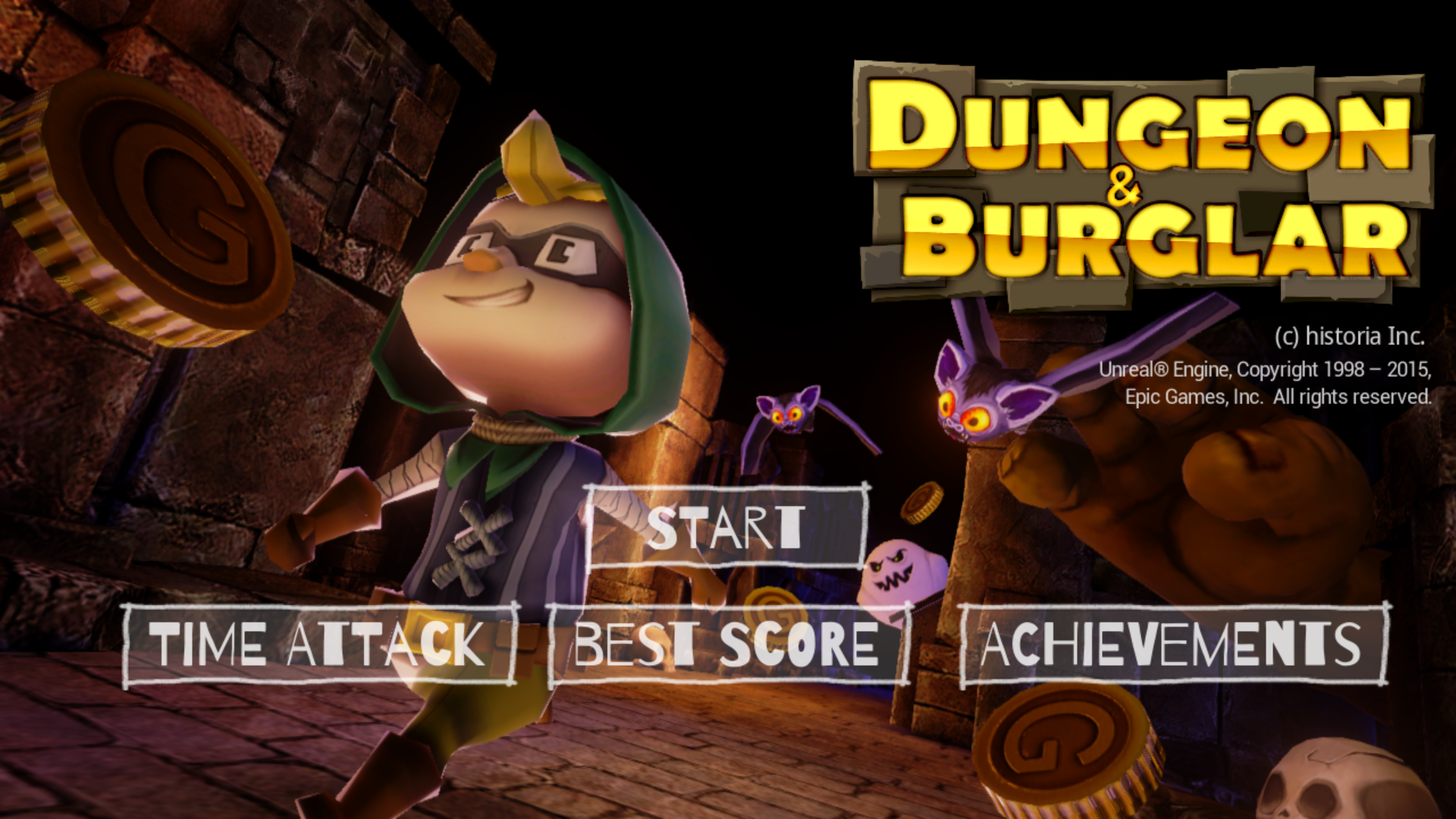 androidアプリ Dungeon＆Burglar攻略スクリーンショット1