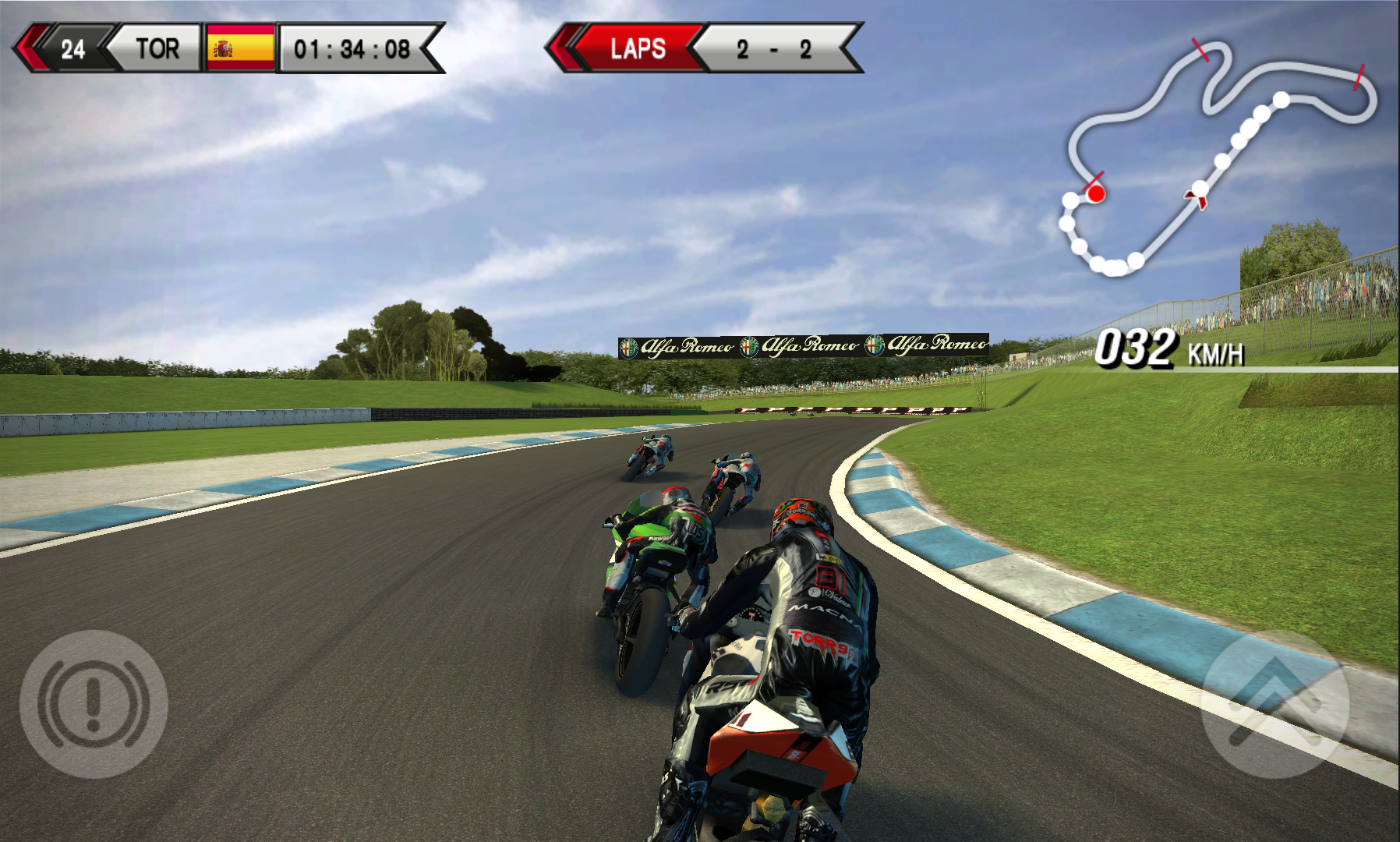 SBK15 Official Mobile Game androidアプリスクリーンショット1