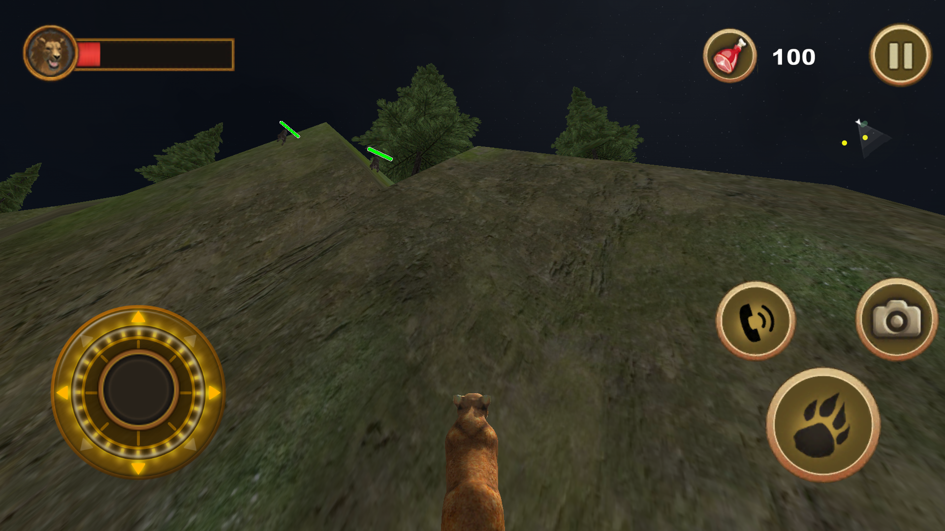 androidアプリ Puma Survival Simulator攻略スクリーンショット4
