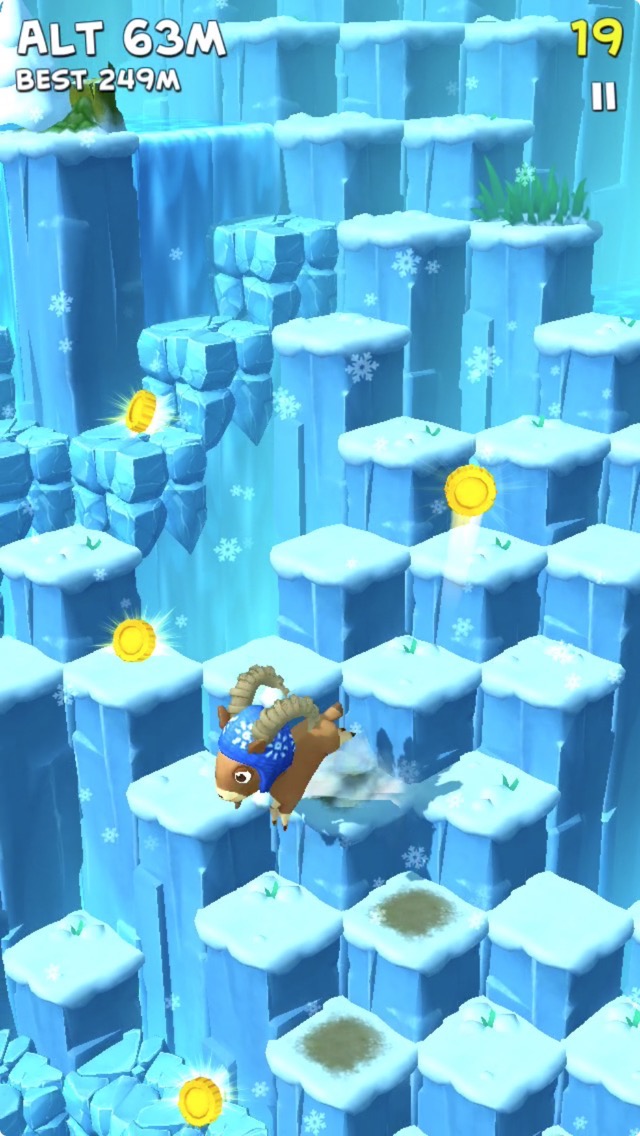 androidアプリ Mountain Goat Mountain攻略スクリーンショット5