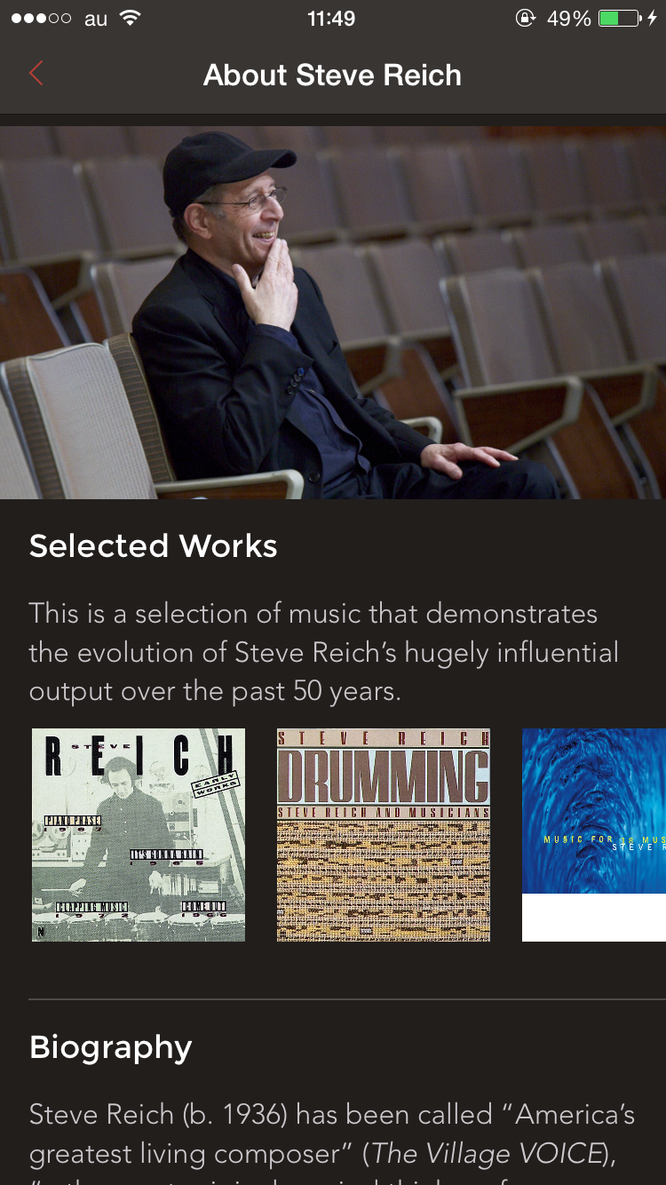 androidアプリ Steve Reich’s Clapping Music攻略スクリーンショット2
