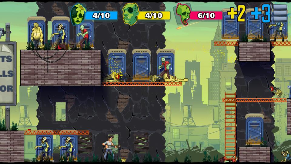 androidアプリ Stupid Zombies 3攻略スクリーンショット4