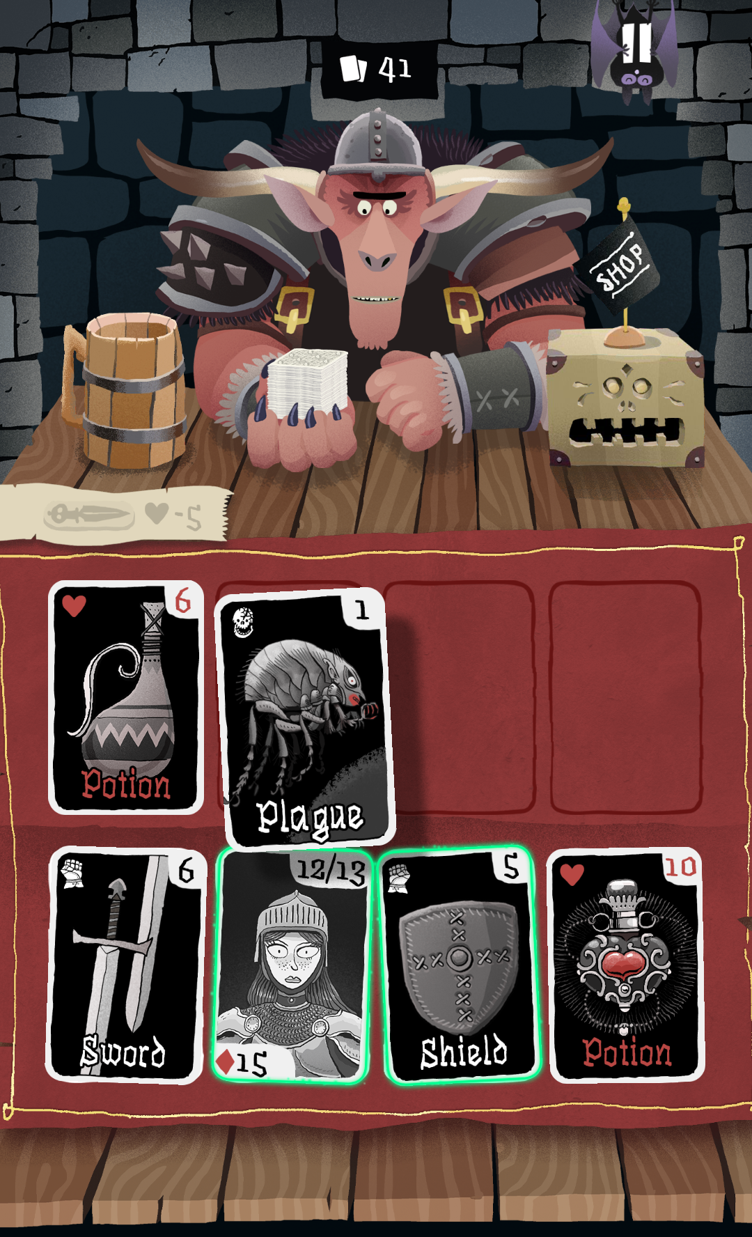 androidアプリ Card Crawl攻略スクリーンショット3