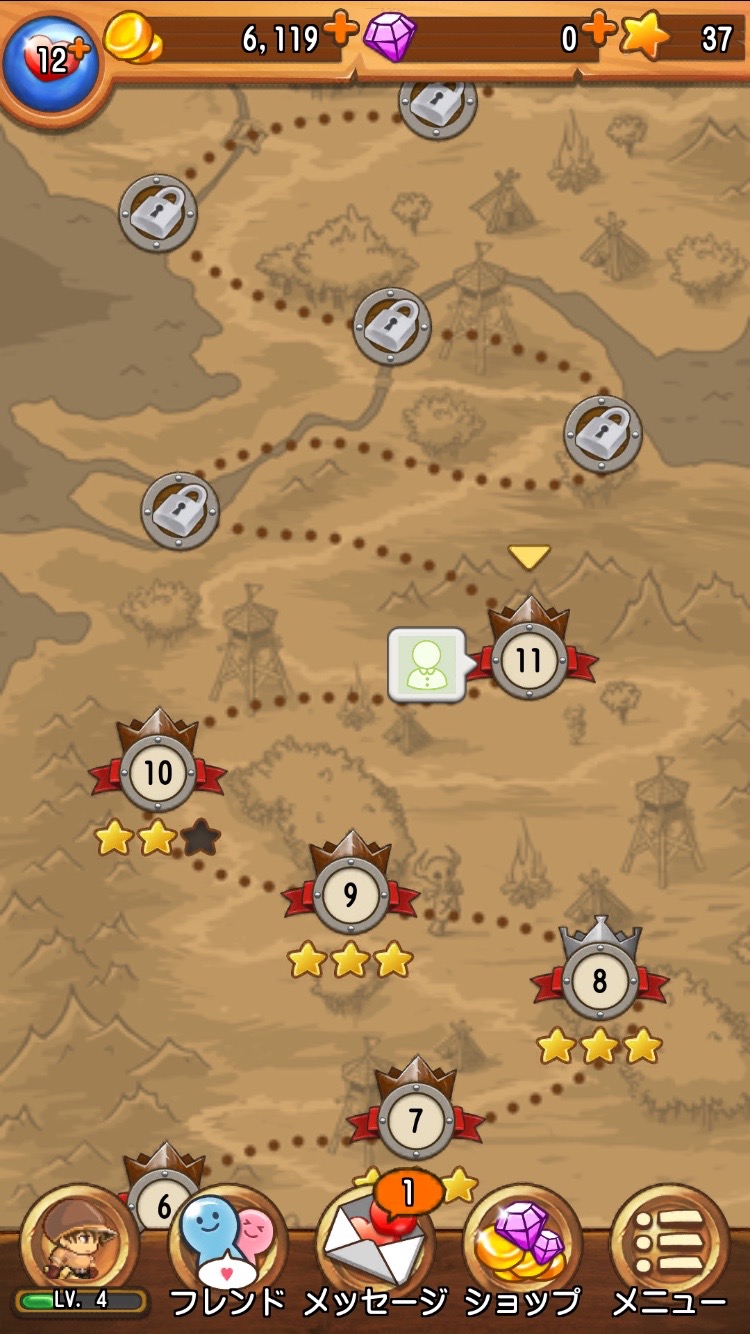 androidアプリ フリフパズモン攻略スクリーンショット1