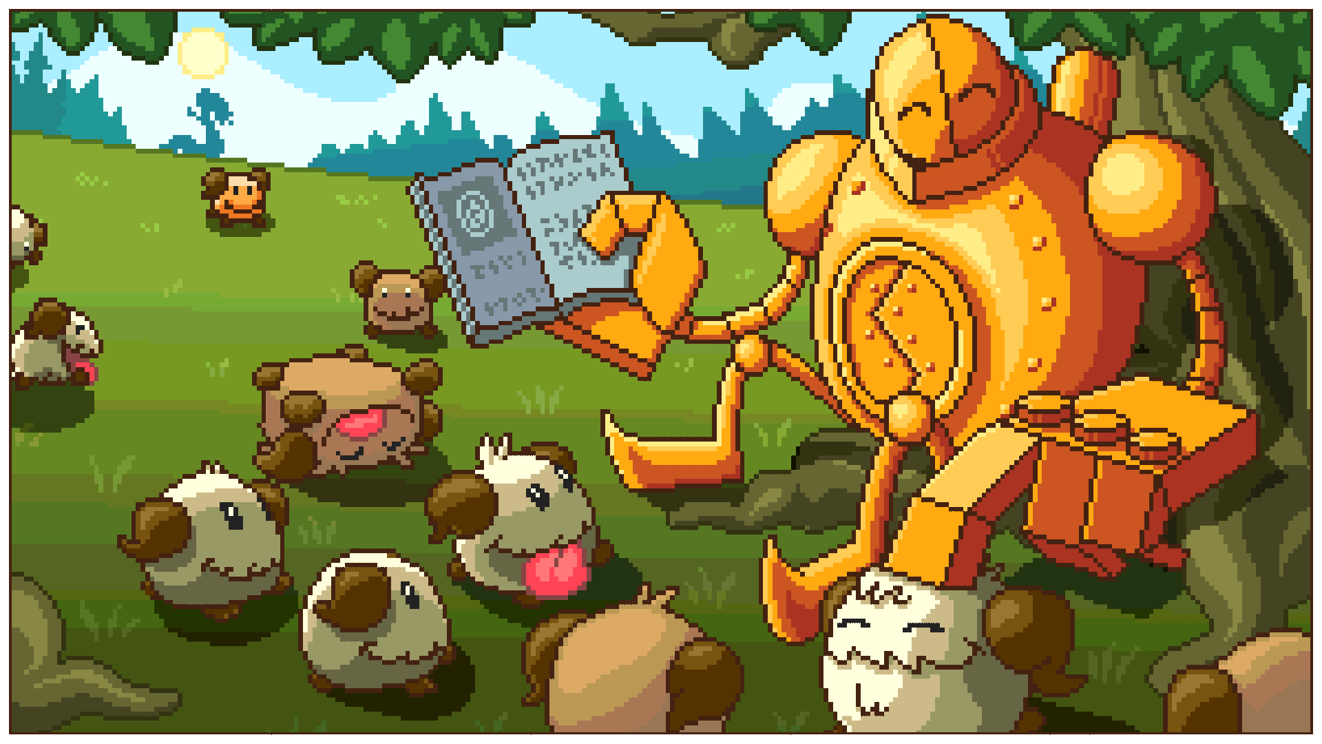 androidアプリ Blitzcrank's Poro Roundup攻略スクリーンショット1