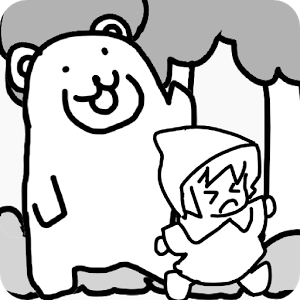 森でクマさんテラヤバスのアプリアイコン