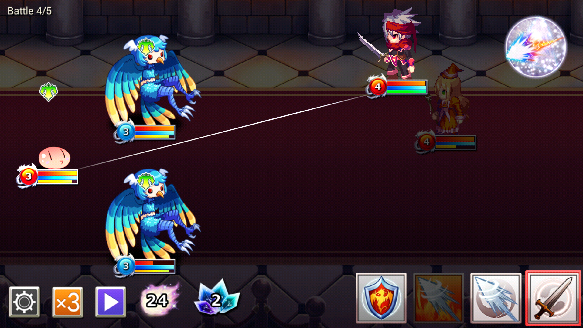 androidアプリ ルーモ ～光と闇のファンタジア～攻略スクリーンショット4