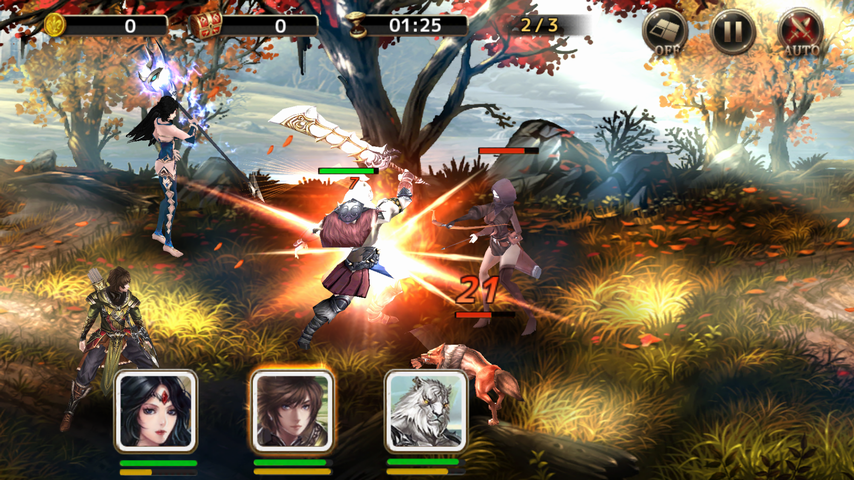 真・カイブツクロニクル ELEVEN BAKEMONS androidアプリスクリーンショット1
