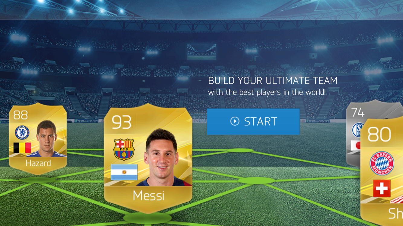 androidアプリ FIFA 16 Ultimate Team™攻略スクリーンショット1