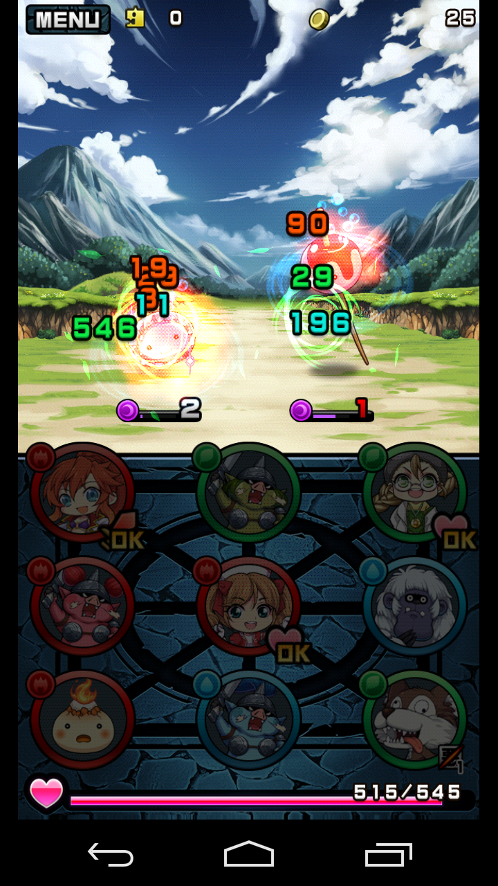 androidアプリ ガルズモンズ攻略スクリーンショット4