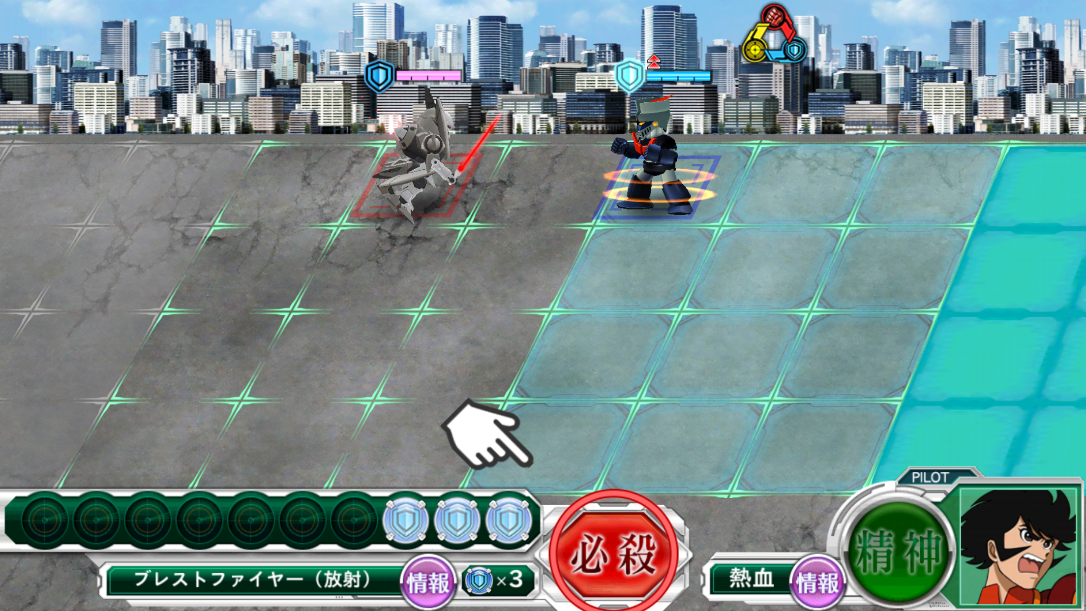 androidアプリ スーパーロボット大戦X-Ω攻略スクリーンショット2