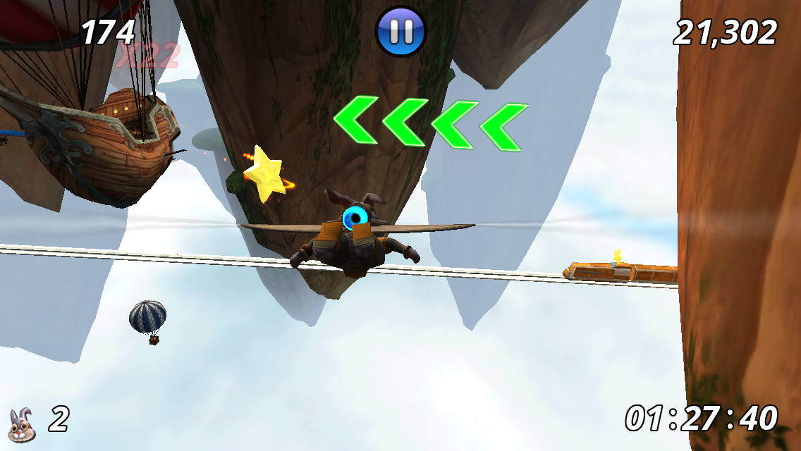 androidアプリ Cloud Spin攻略スクリーンショット2