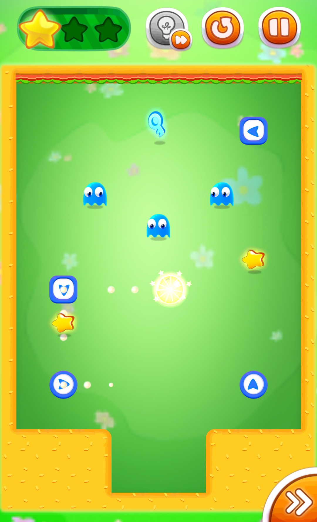 androidアプリ PAC-MAN Bounce - パズルアドベンチャー攻略スクリーンショット4