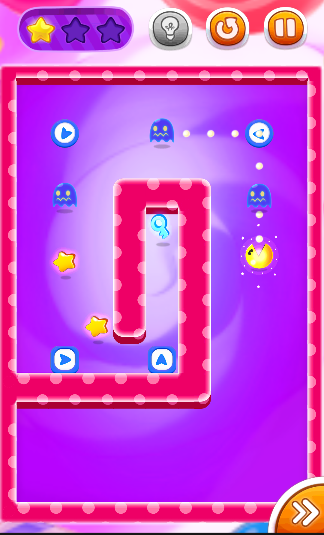androidアプリ PAC-MAN Bounce - パズルアドベンチャー攻略スクリーンショット6