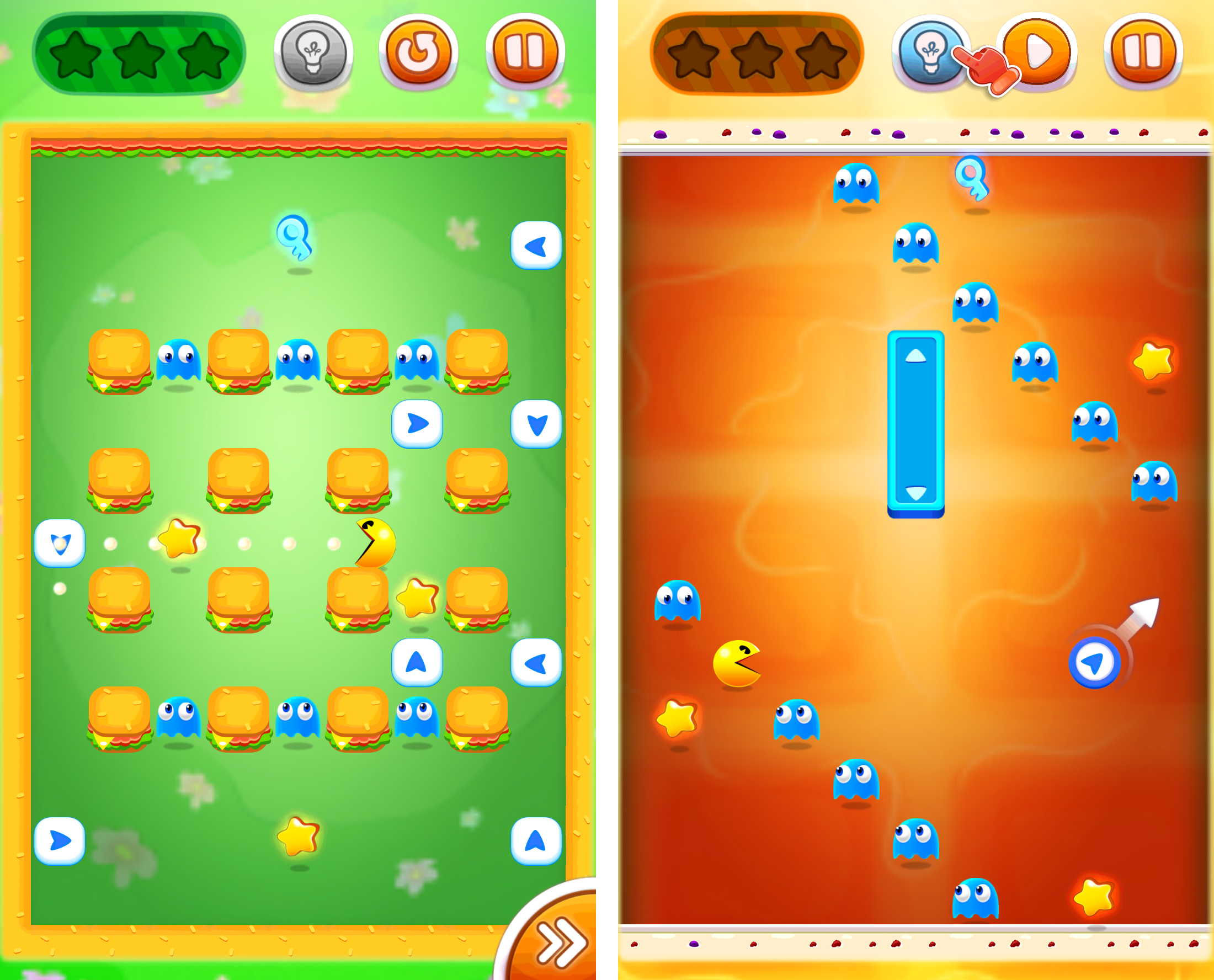 PAC-MAN Bounce - パズルアドベンチャー androidアプリスクリーンショット3