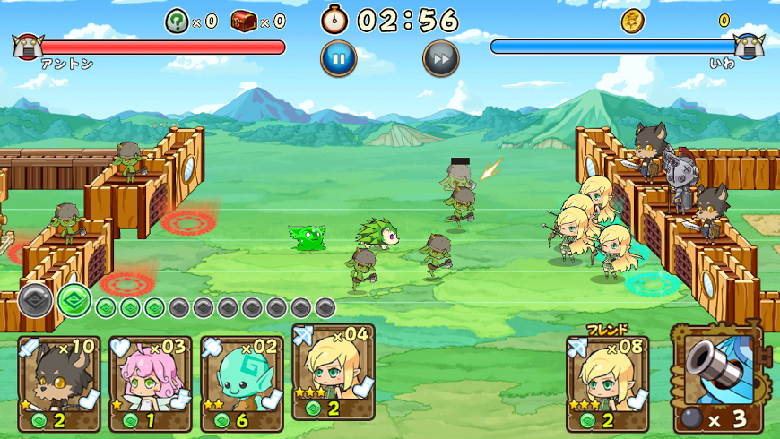 androidアプリ ファンタジーラボ攻略スクリーンショット2
