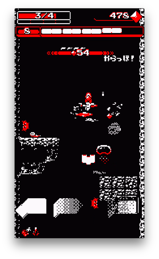 androidアプリ Downwell攻略スクリーンショット3