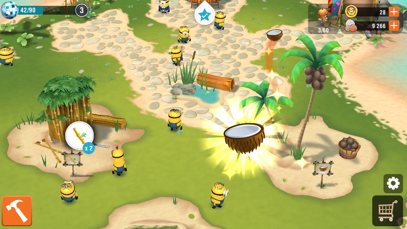 androidアプリ Minions Paradise™攻略スクリーンショット2