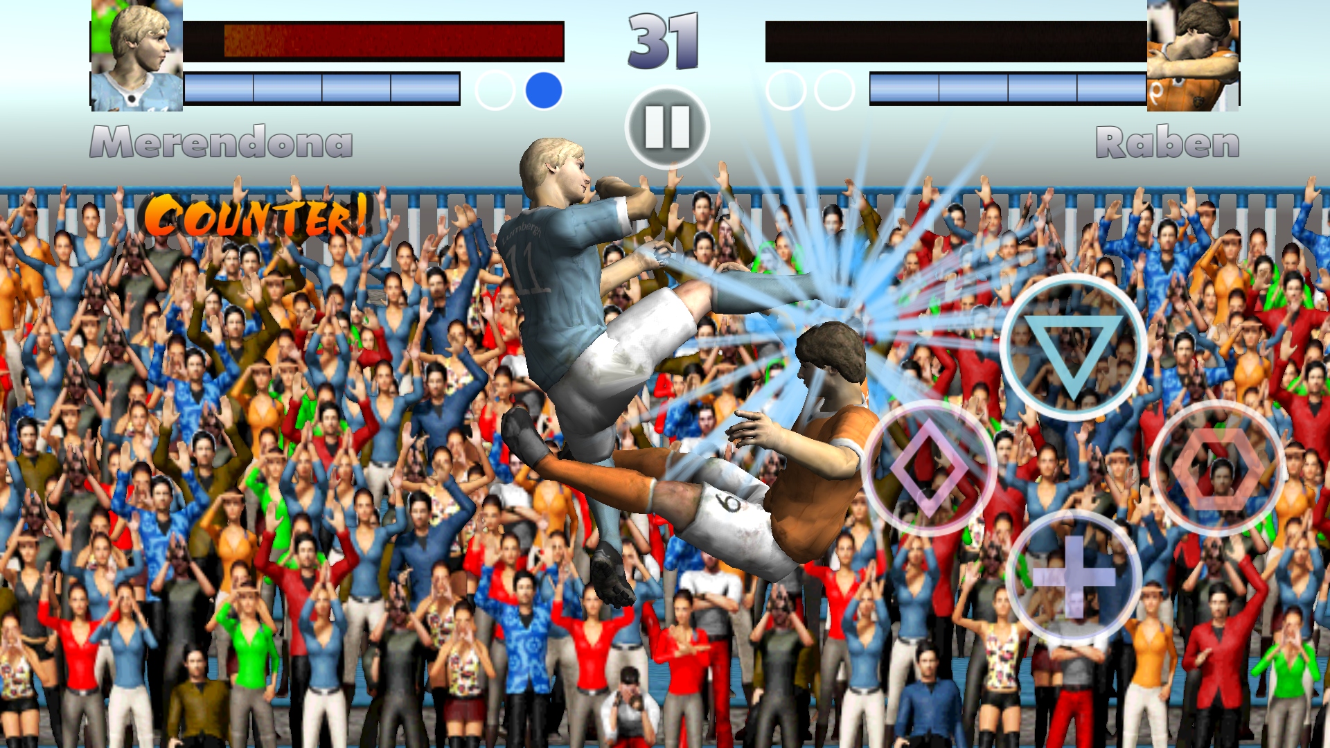 androidアプリ Soccer Players Fight 2016攻略スクリーンショット5