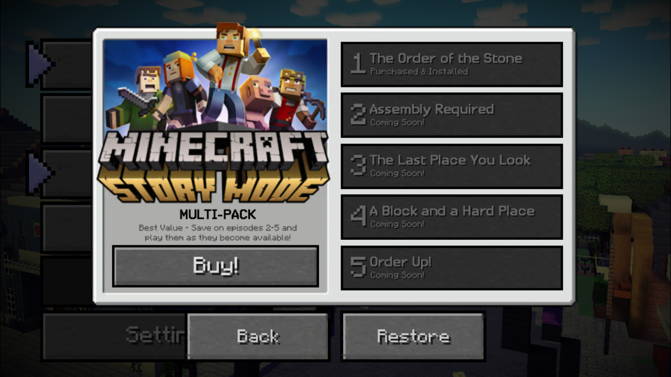 androidアプリ Minecraft: Story Mode攻略スクリーンショット3