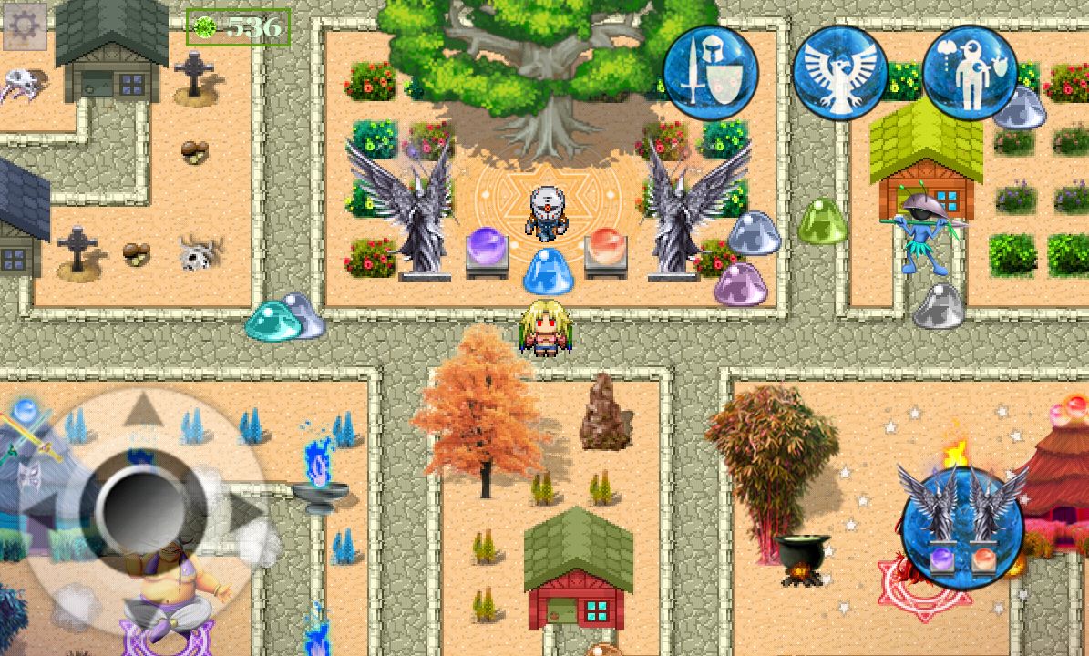 androidアプリ ダンジョンの戦士攻略スクリーンショット1