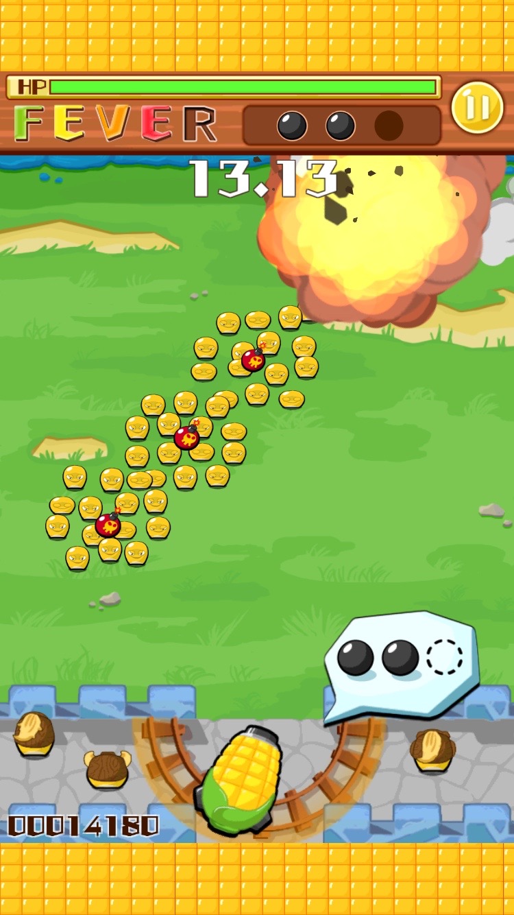 もろこしボンバー androidアプリスクリーンショット3