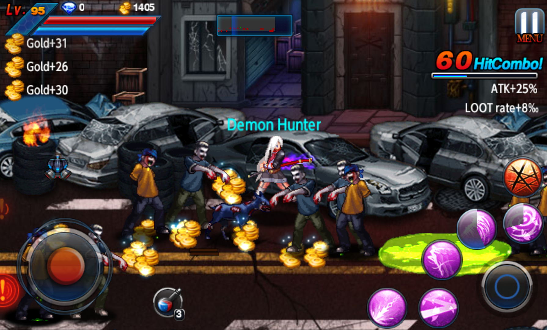 androidアプリ League of Demon Hunter Free攻略スクリーンショット8