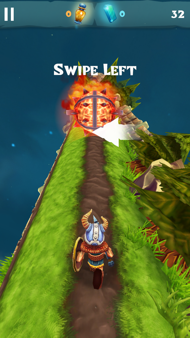 androidアプリ Asgard Run攻略スクリーンショット2