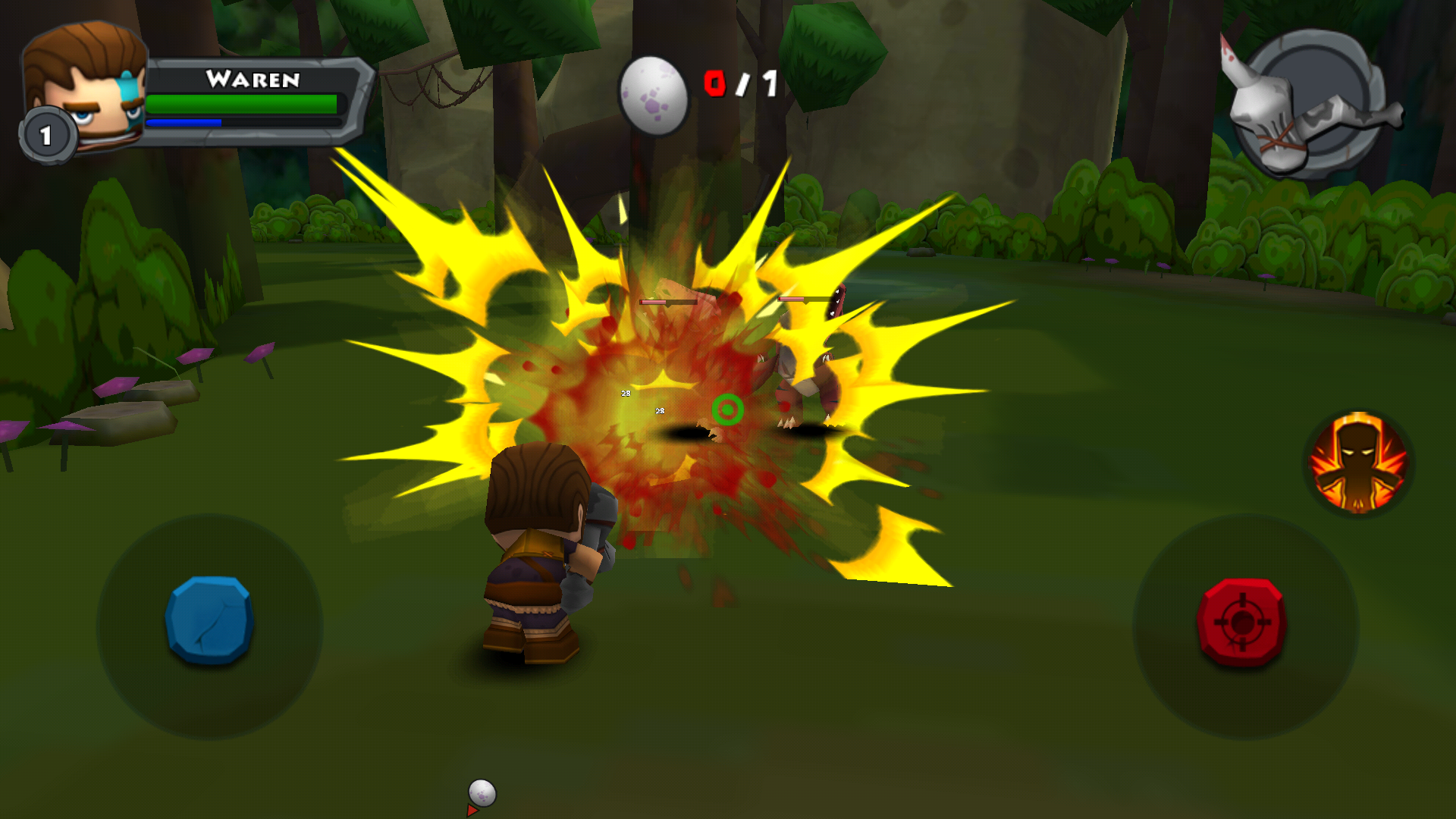 androidアプリ ミニーヒーロー：ダイノソアハンター(Call of Mini)攻略スクリーンショット3