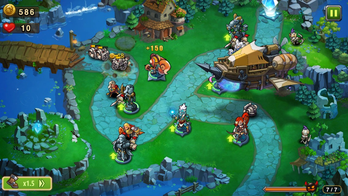 androidアプリ マジックラッシュ (Magic Rush: Heroes)攻略スクリーンショット4