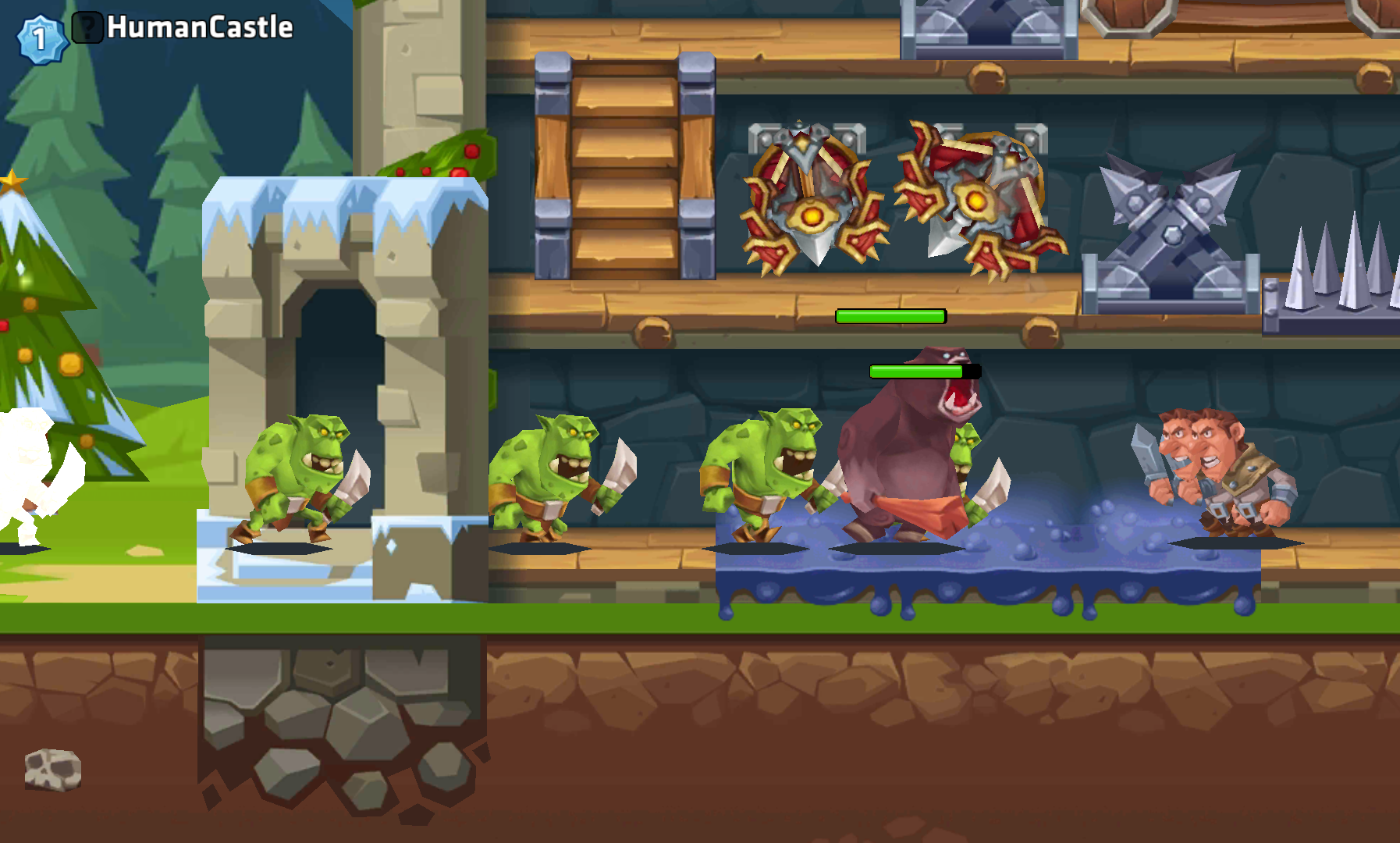 androidアプリ Monster Castle攻略スクリーンショット1
