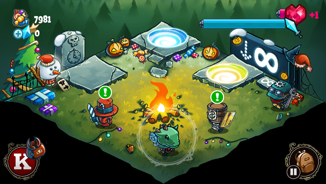 androidアプリ Slashy Hero攻略スクリーンショット1